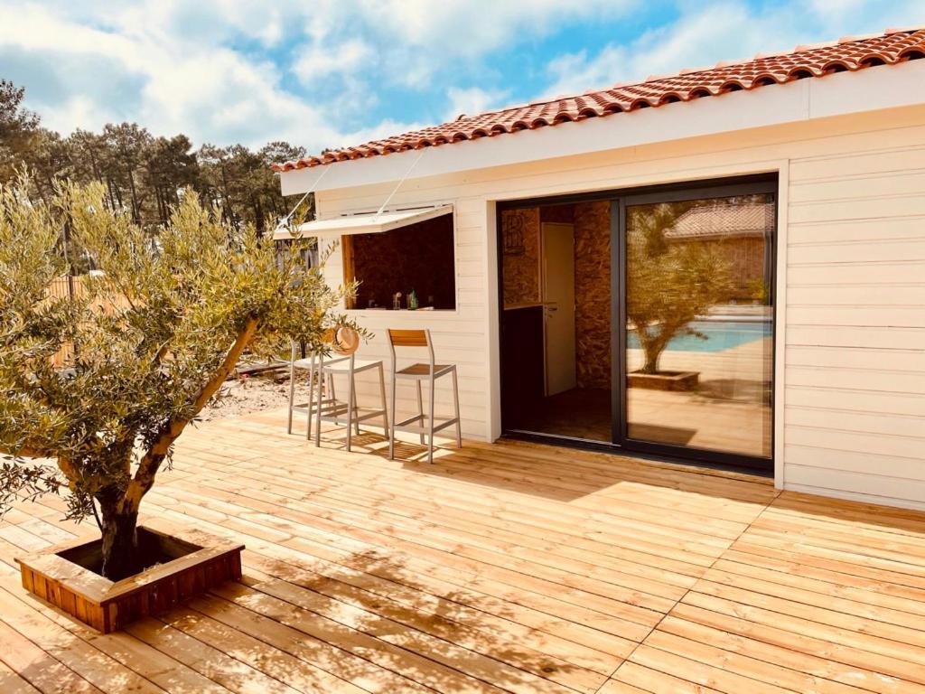 Villashomeclet - Villa Palm Beach Vensac エクステリア 写真