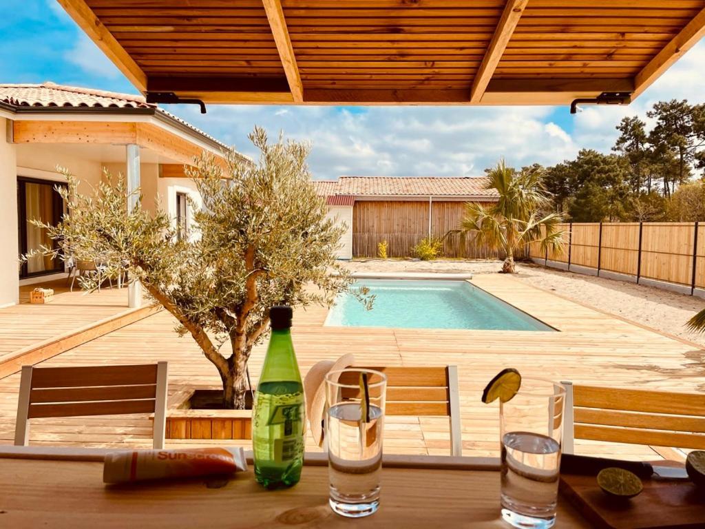 Villashomeclet - Villa Palm Beach Vensac エクステリア 写真