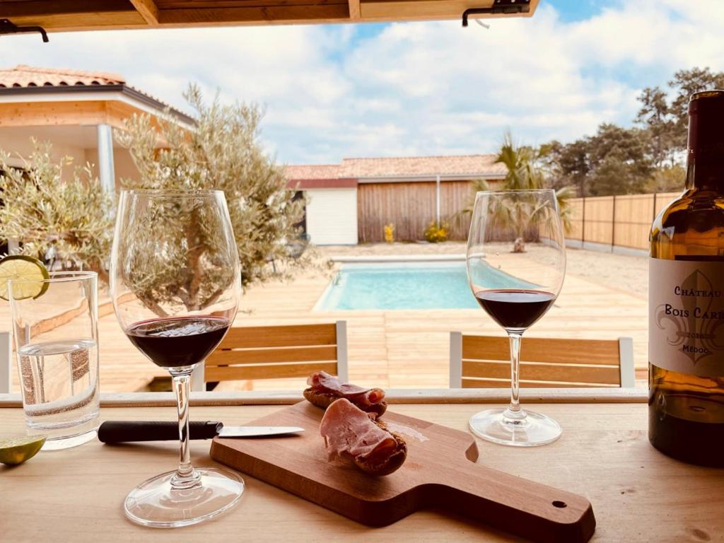 Villashomeclet - Villa Palm Beach Vensac エクステリア 写真
