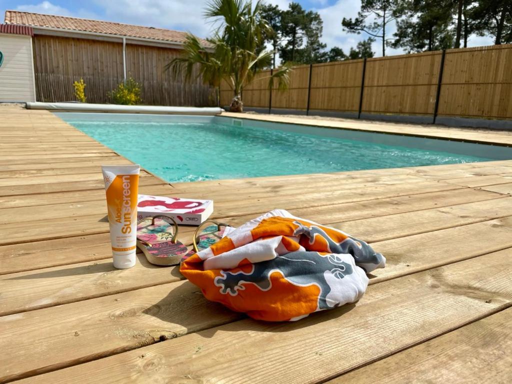 Villashomeclet - Villa Palm Beach Vensac エクステリア 写真