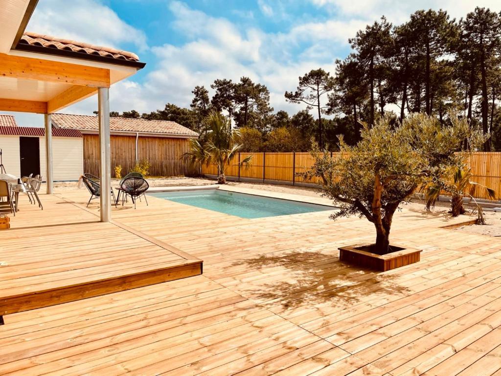 Villashomeclet - Villa Palm Beach Vensac エクステリア 写真